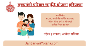 Mukhyamantri Parivar Samridhi Yojana - Jansarkariyojana.com