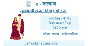 Mukhymantri Kanya Vivah Yojana - JansarkariYojana.com